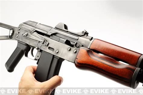 Ghk Full Metal Aks U Airsoft Gbb Rifle W Real Wood Handguard Lct