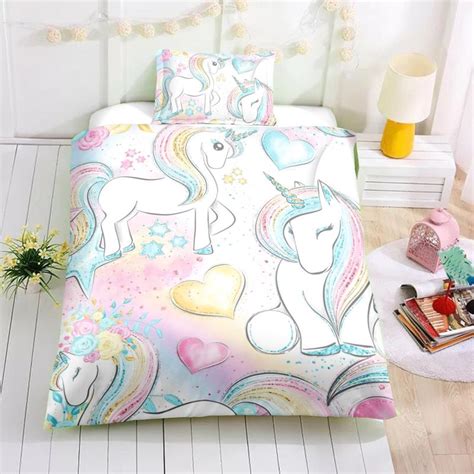 Personalized Beloved Unicorn Lash Bedding Set Unilovers