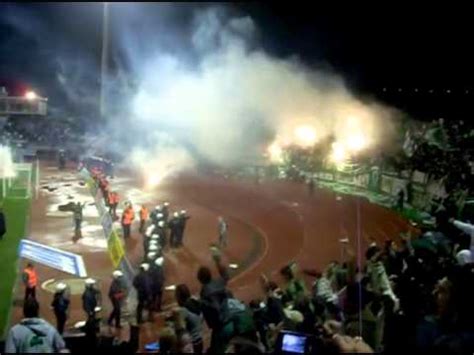 Panathinaikos Athens Supporters Choreos Ultras 2010 YouTube