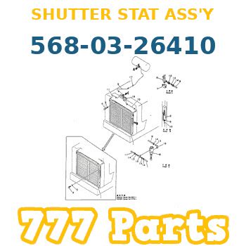 Komatsu SHUTTER STAT ASS Y