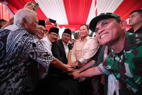 Menhan Prabowo Resmikan Titik Sumber Air Bersih Di Bangkalan Madura