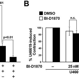 The Rsk Inhibitor Bi D Inhibits The Contractile Response To High K