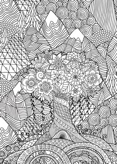 Landscapes Coloring Book Zentangle (Printbook) – Monsoon Publishing USA