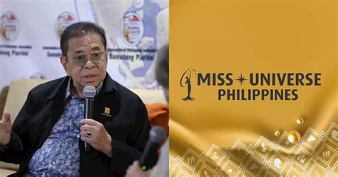 Chavit Singson Reveals Declining To Buy Miss Universe Franchise How He