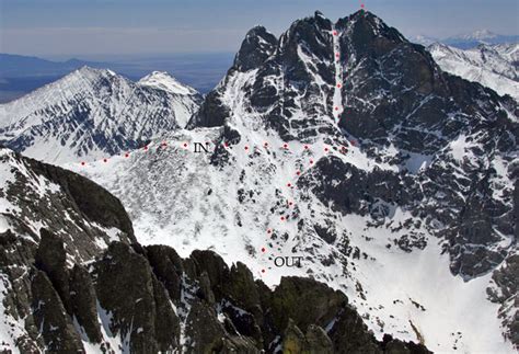 Crestone Peak North Couloir