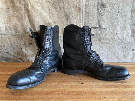 Vintage Chippewa Motorcycle Logger Boots USA Mens Siz Gem