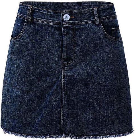 WOYAOFEI Damen Mode Sommer Short Jeans Denim Weibliche Taschen Waschen