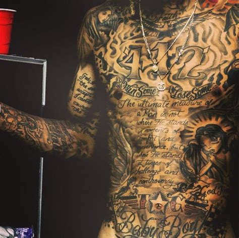 WIZ KHALIFA Black Men Tattoos, Tattoos For Guys, Wis Khalifa, Wiz ...