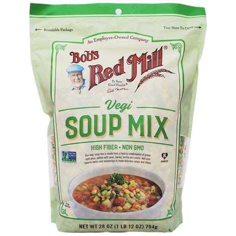 Bob's Red Mill Vegi Soup Mix-28 oz. in 2022 | Vegi soup, Soup mixes, Food