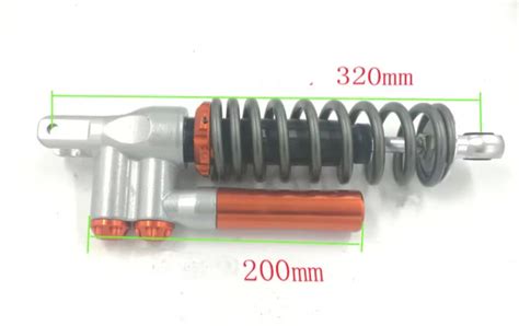 Cqjb Yoss Modified Motorcycle Nitrogen Dual Cylinder 340mm After Shock