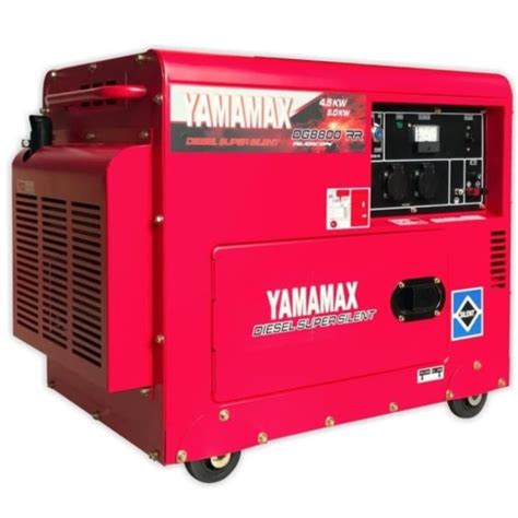 Jual Genset Silent 5000 Watt 5 Kva 1 Phase YAMAMAX Solar Silent Kota