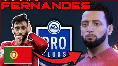 Fifa Bruno Fernandes Pro Clubs Look Alike Youtube