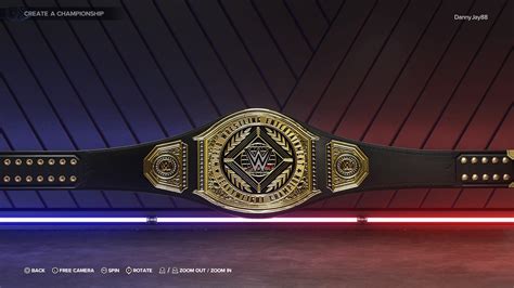 Custome wwe championship : r/WWEGames