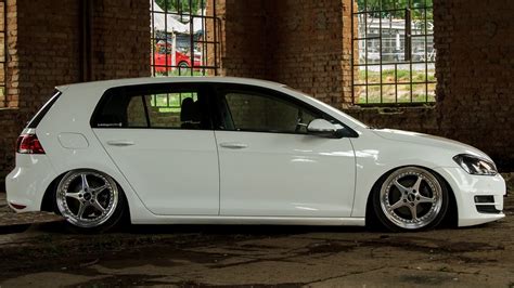 Bagged Golf Mk7 Oz Racing Wheels Airlift Youtube