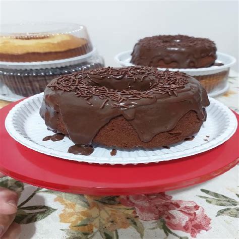 Bolo Caseiro De Chocolate Cobertura De Brigadeiro Em Santos Clasf