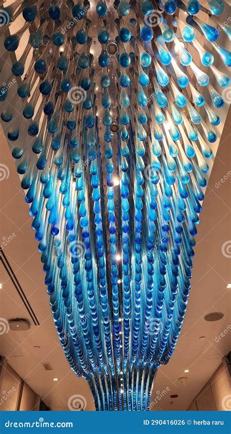 Ceiling Light Bulb Blue Lights Stock Photo - Image of ceiling, bulb: 290416026