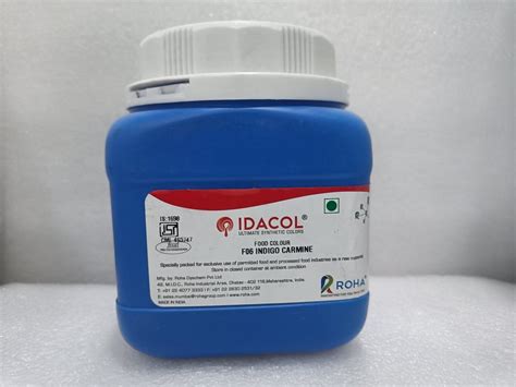 Idacol Roha Blue Indigo Carmine Food Colour Packaging Type Hdp