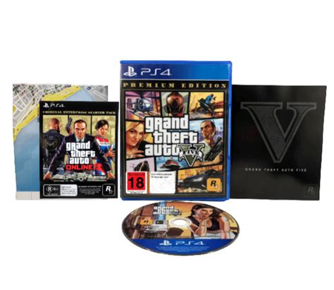 Grand Theft Auto 5 Ps4 Complete Collectors Appleby Games