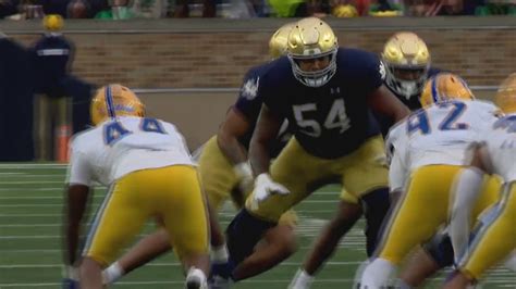 Notre Dame Ot Blake Fisher Drafted In Rd Round No Overall By