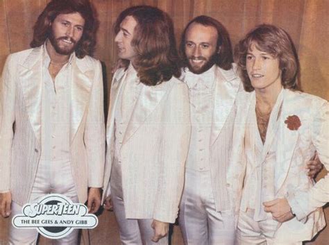 The Bee Gees Barry Robin Maurice Andy Gibb Andy Gibb Bee Gees