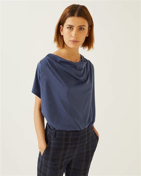 Modern Cowl Neck Top Cowl Neck Top Tops Women Blouses Tops