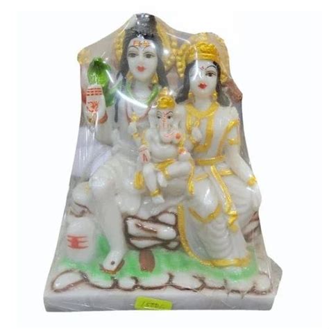 Shiv Parvati Ganesh Marble God Statues Temple At Best Price In New