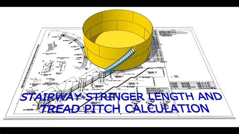 Api Storage Tank Stairway Calculation Tutorial Youtube