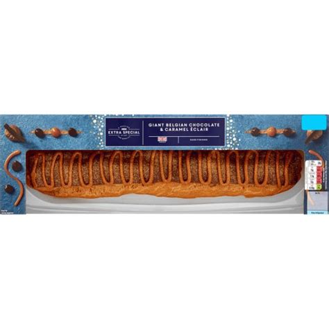 Asda Extra Special Giant Belgian Chocolate Caramel Eclair Compare