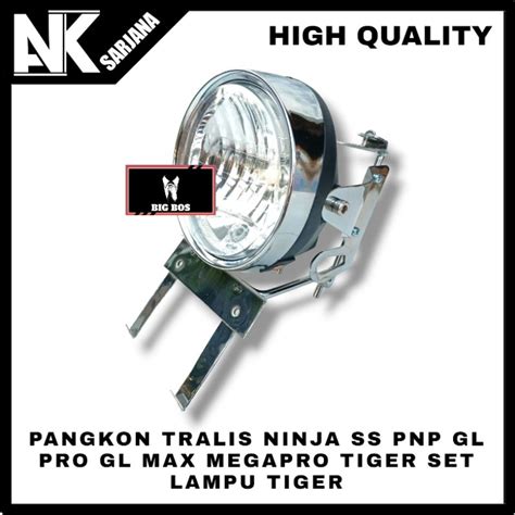 Jual PANGKON LAMPU DEPAN TRALIS NINJA SS PNP GL PRO GL MAX MEGAPRO