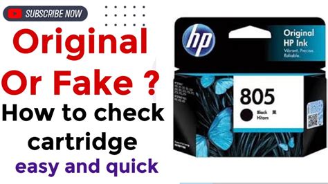 How To Check Printer Cartridge Original Or Fake HP Products HP