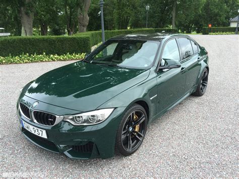 First British Racing Green Bmw M3 Looks Classy