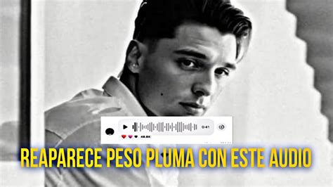 Peso Pluma Reaparece En Sus Redes Con Pol Mico Audio Youtube