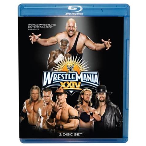 阿Su倉庫WWE摔角 WrestleMania 24 DVD Blu ray WM24摔角狂熱精選專輯藍光版 熱賣中 蝦皮購物