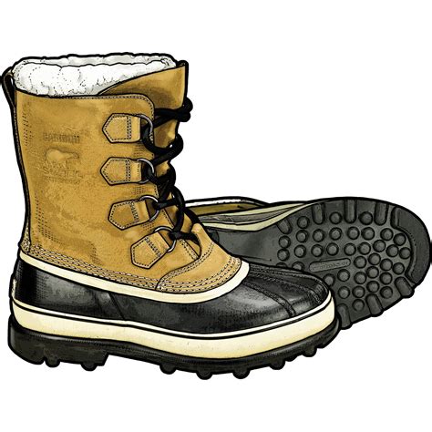 Winter Boots Clipart | Free download on ClipArtMag