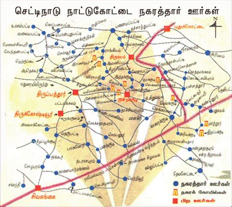 Chennai Nagarathar Chettinad Map