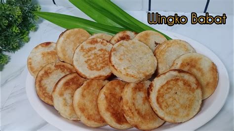 Resep Wingko Babat Kue Jajanan Pasar Youtube