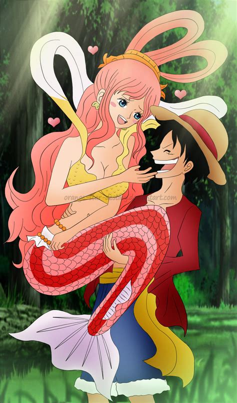 Request Luffy X Shirahoshi Promise By Orange Star Destiny On Deviantart