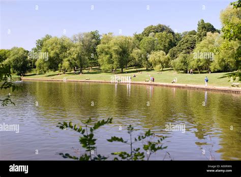 Hampstead Heath Ponds London England Stock Photo - Alamy