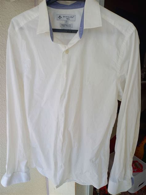 Camisa Social Dudalina Branca Camisa Masculina Dudalina Usado