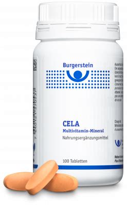 Burgerstein Cela Multivitamin Mineral Kaufen Audisana Gmbh