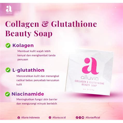 Jual Collagen Soap Alluvia 100 Original Member Resmi Sabun Mandi