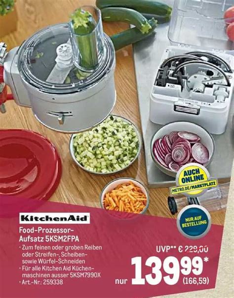 Kitchenaid Food Prozessor Angebot Bei Metro