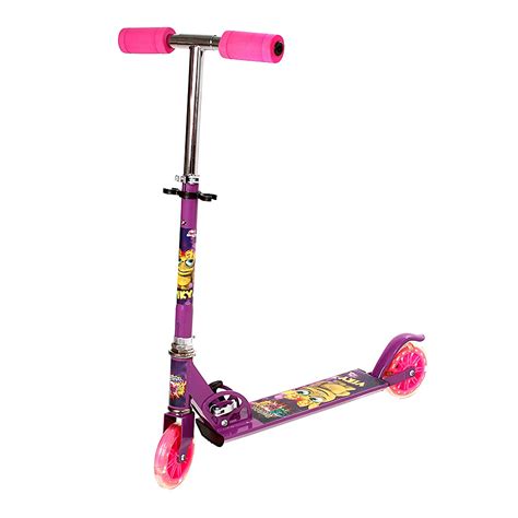 Brinquedo Infantil Patinete Scooter Rodas Turminha Do Assombro Viky