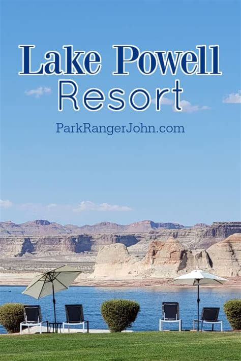 Lake Powell Resort in Glen Canyon National Recreation Area in Arizona ...