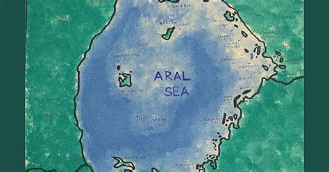 Maps By Sagar: The Tragedy of Aral Sea