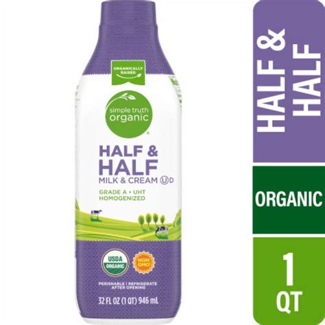 Simple Truth Organic Half Half Fl Oz Frys Food Stores