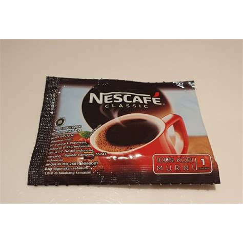 Jual Nescafe Classic Sachet Shopee Indonesia