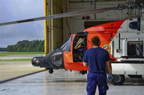 Coast Guard MH 60T Rescue Man 155 Nm Offshore Cape Fear NC