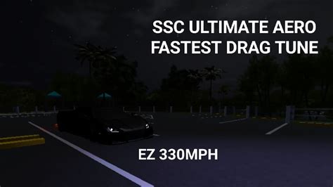 SSC ULTIMATE AERO FASTEST DRAG TUNE EZ 330MPH Southwest Florida