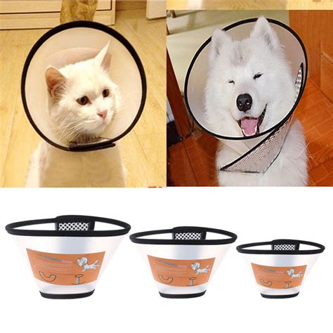 Pet Dog Cat Elizabethan Collars Wound Healing Remedy Recovery